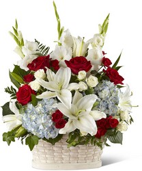 The FTD Greater Glory Basket From Rogue River Florist, Grant's Pass Flower Delivery